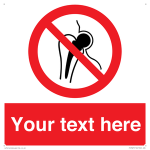 Custom prohibition No metallic implants